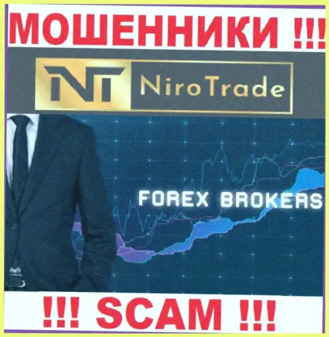 С Niro Trade, которые прокручивают свои делишки в области Forex, не подзаработаете - это обман