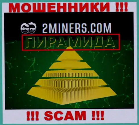 2Miners - это АФЕРИСТЫ, мошенничают в области - Пирамида