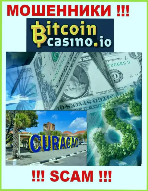Bitcoin Casino беспрепятственно оставляют без средств, т.к. разместились на территории - Кюрасао