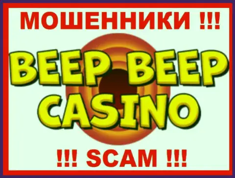 Логотип МОШЕННИКА Beep Beep Casino