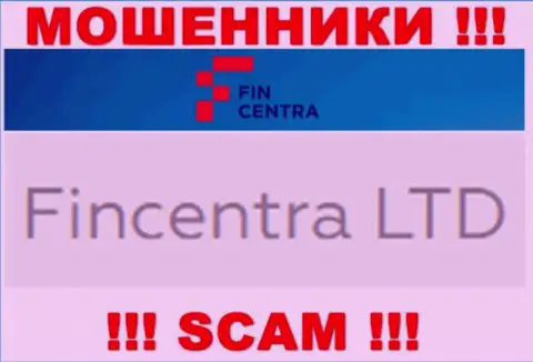 На официальном информационном ресурсе ФинЦентра написано, что этой конторой владеет Fincentra LTD