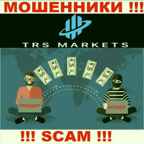 Не советуем взаимодействовать с дилинговой компанией TRS Markets - разводят народ