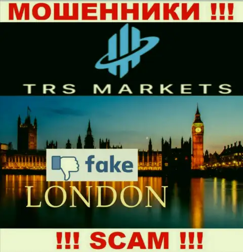 Не надо доверять мошенникам из организации TRSMarkets Com - они распространяют неправдивую информацию о юрисдикции