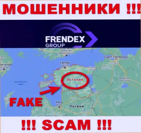 На сайте Френдекс вся информация относительно юрисдикции ложная - стопроцентно шулера !!!