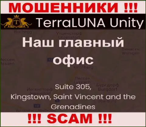Работать совместно с организацией TerraLunaUnity довольно опасно - их оффшорный адрес - Suite 305, Kingstown, Saint Vincent and the Grenadines (инфа взята с их сайта)