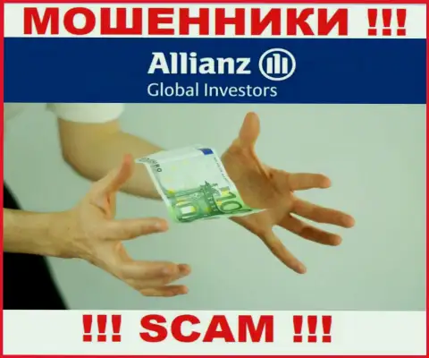 В брокерской компании AllianzGI Ru Com заставляют оплатить дополнительно налоговые сборы за возвращение финансовых вложений - не стоит вестись