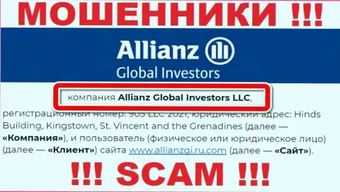 Организация Алльянс Глобал Инвесторс ЛЛК находится под руководством конторы Allianz Global Investors LLC