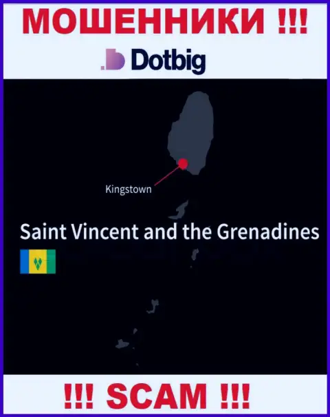 DotBig имеют офшорную регистрацию: Kingstown, St. Vincent and the Grenadines - будьте очень внимательны, мошенники