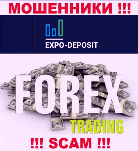 Форекс - это направление деятельности противозаконно действующей компании Expo Depo