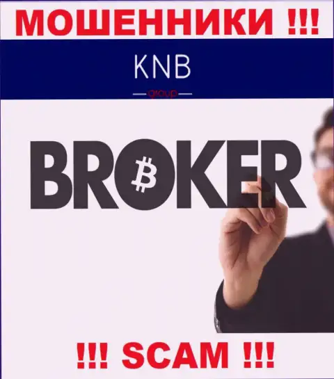 Брокер - именно в указанном направлении предоставляют свои услуги internet разводилы KNB-Group Net