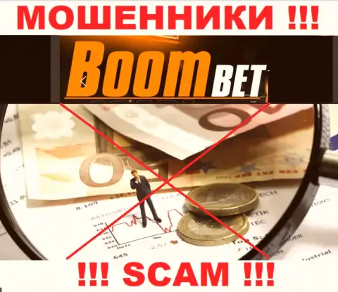 Инфу об регуляторе конторы Boom Bet не разыскать ни у них на web-портале, ни во всемирной интернет паутине