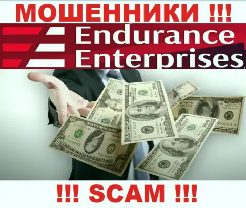 Endurance Enterprises заманивают к себе в организацию хитрыми методами, будьте весьма внимательны