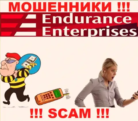 Не ведитесь на уговоры Endurance Enterprises, не рискуйте своими финансовыми активами
