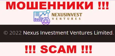 NexusInvestCorp - это мошенники, а руководит ими Nexus Investment Ventures Limited