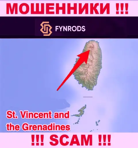 Fynrods - ВОРЫ, которые официально зарегистрированы на территории - Saint Vincent and the Grenadines