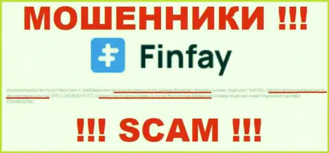 ФинФай Ком - это интернет мошенники, деятельность которых курируют тоже лохотронщики - International Financial Services Commission